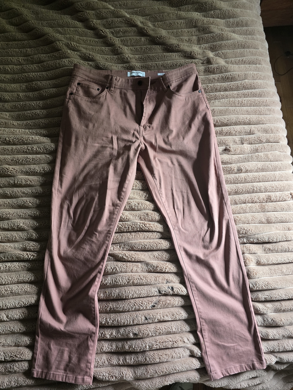 Kenneth Cole Men's Chinos in Rose Taupe